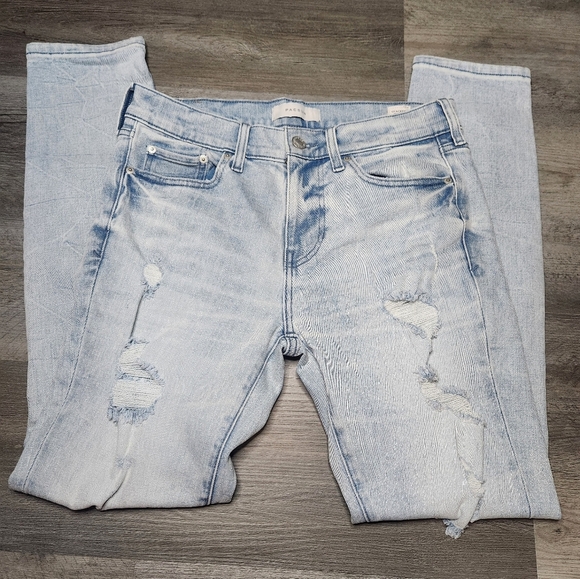 Pacsun Men's Stacked Skinny Stretch Jeans Light Blue 30x30 - Picture 2 of 8